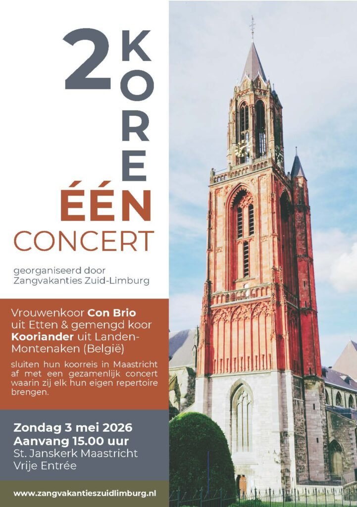 Koorreis naar Maastricht